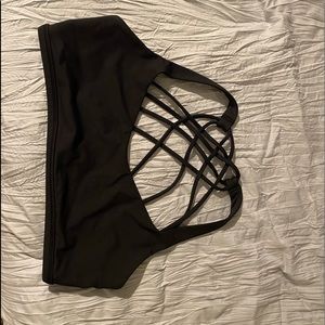 Size 8 Lululemon light support sport bra, good used condition